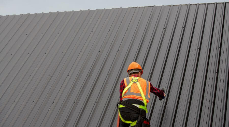 Professional metal roof installation services in New Stuyahok, AK